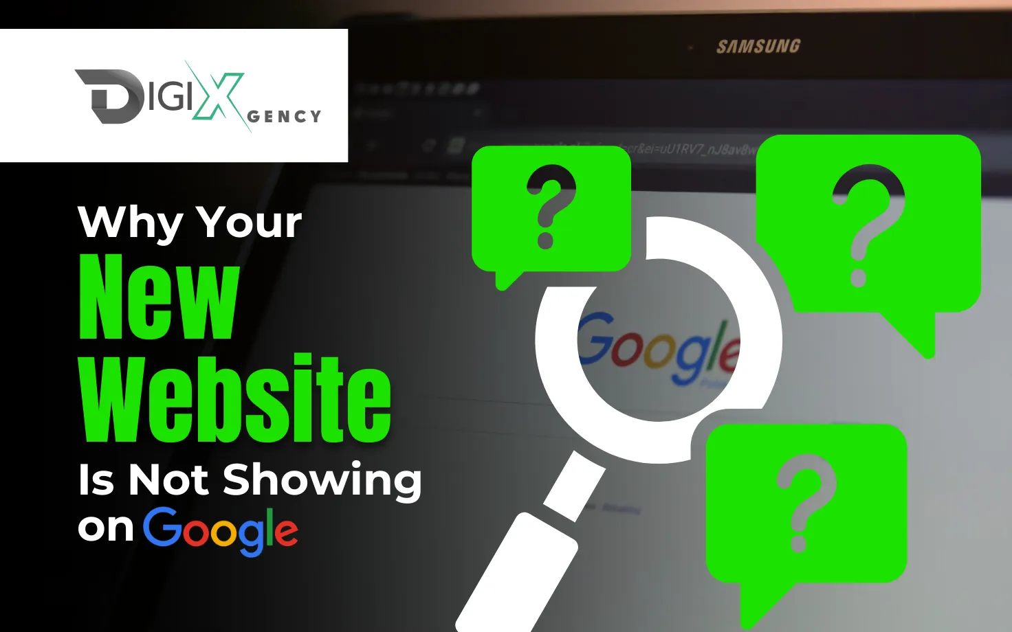 Why Your New Website Is Not Showing on Google